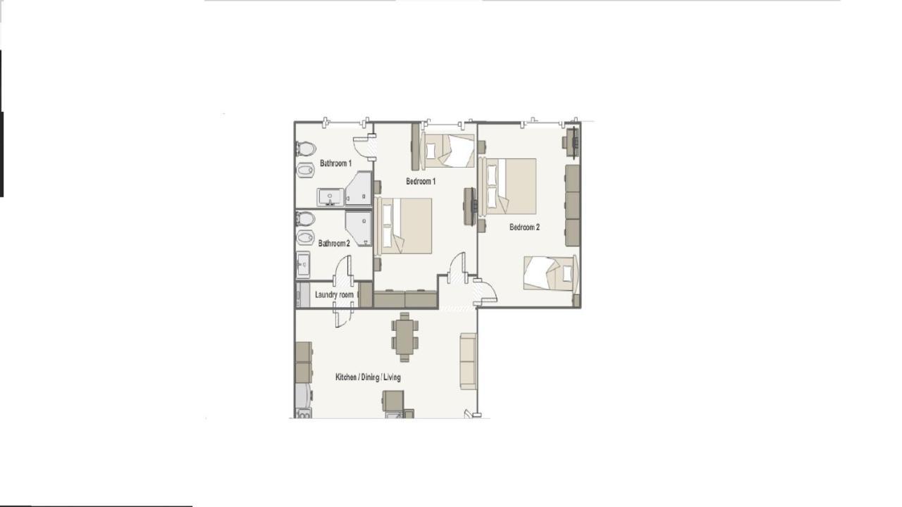 Appartement St. John 2br/2bth *